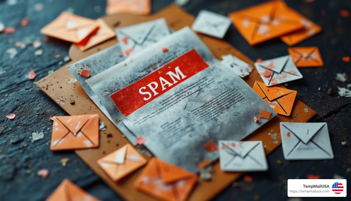 Spam email concept - google workspace spam filter